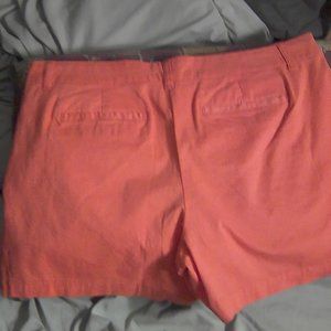Crown and Ivy Orange shorts size 16